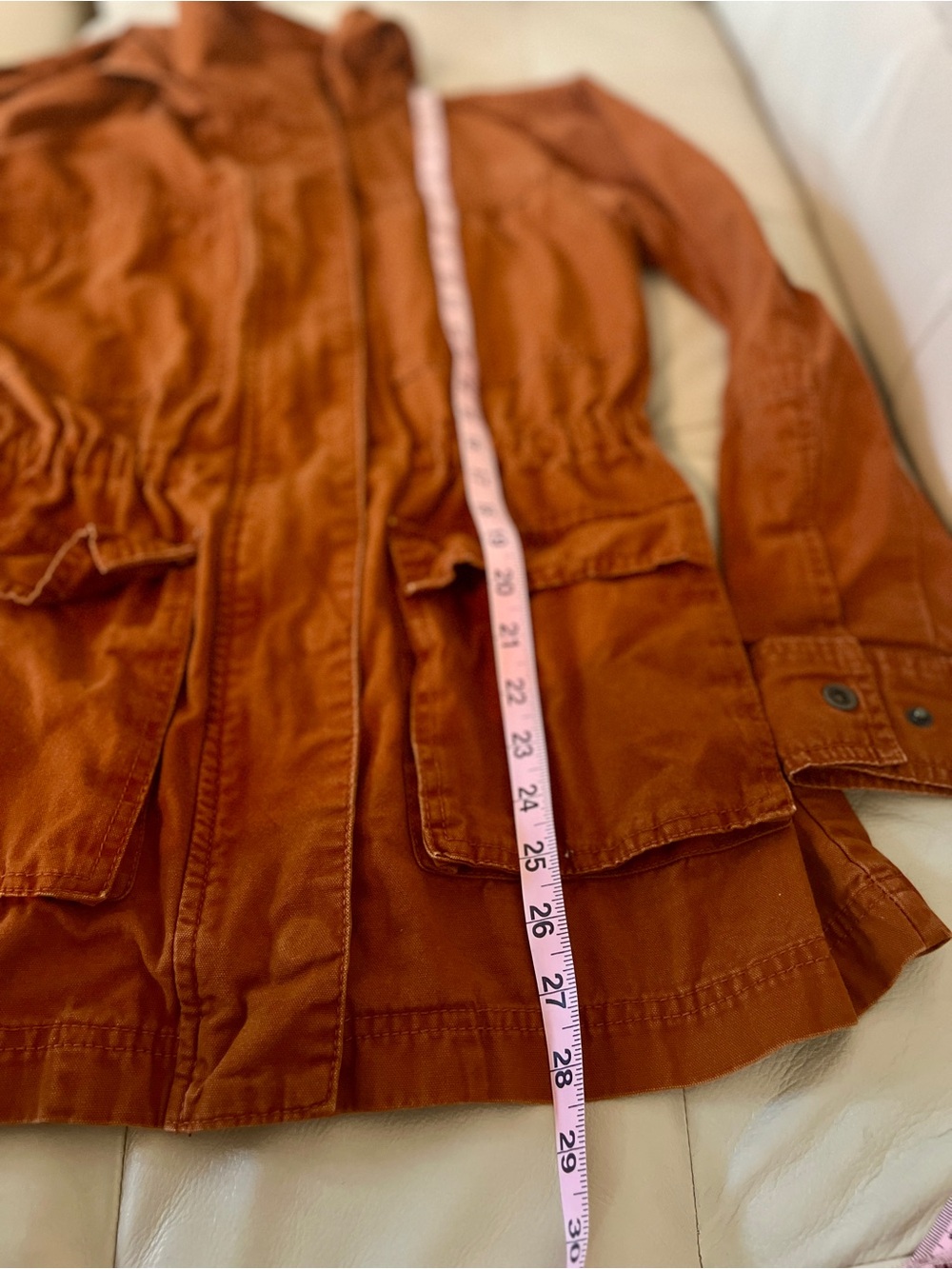 Universal Thread Women's Rust Orange Utility Jacket XS - Picture 10 of 14